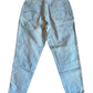 90/00's Chic Blue Denim Mom Jeans Light Wash Pants - 24" x 24"