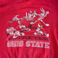 90's Signal Sport Ohio State Buckeyes College University Looney Tunes Crewneck Sweatshirt - Medium - 20" x 24"