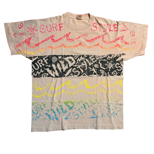 90’s FOTL Surf Style Wild Tshirt - Large - 23” x 29”