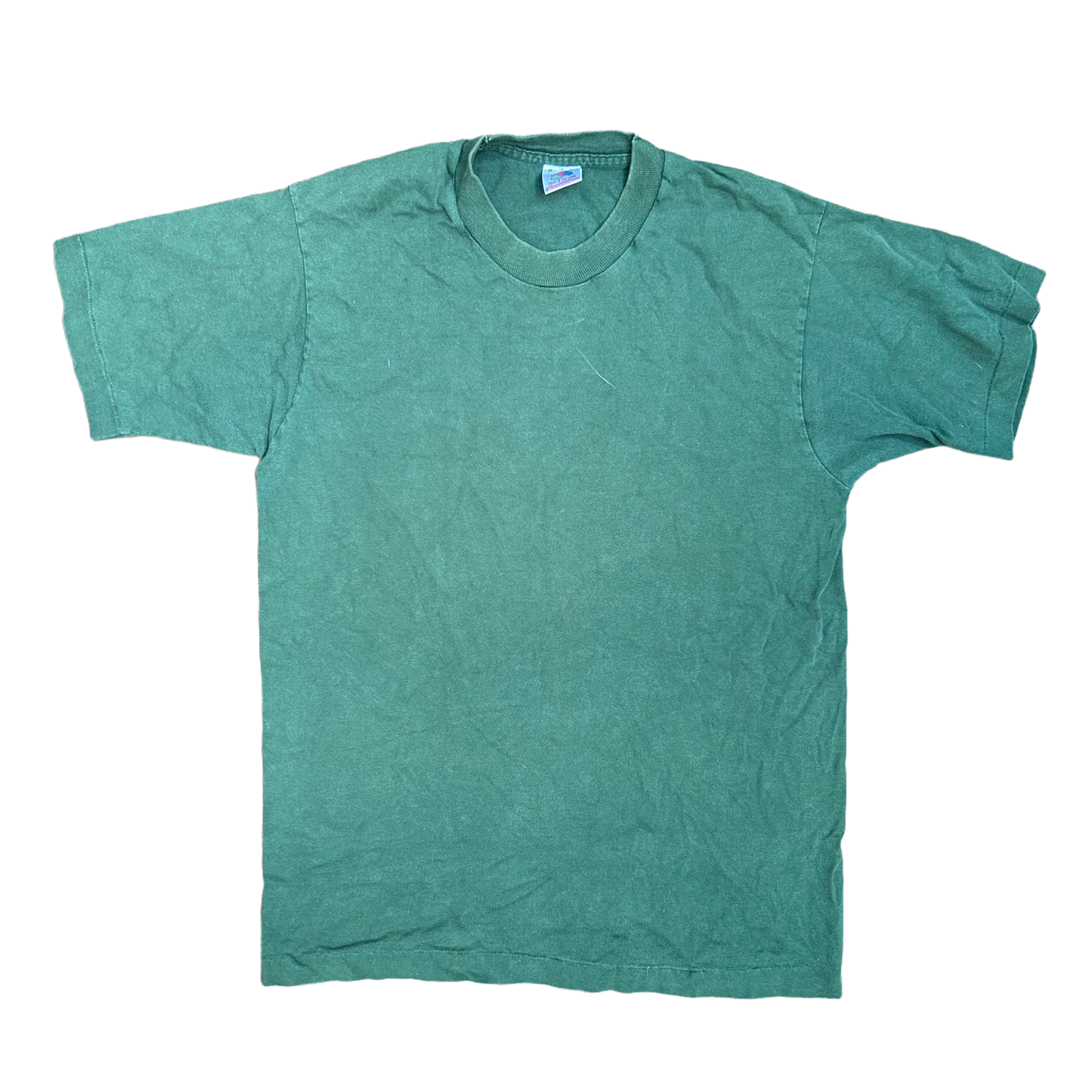 90’s FOTL Green Blank Tshirt - Small - 19” x 27”