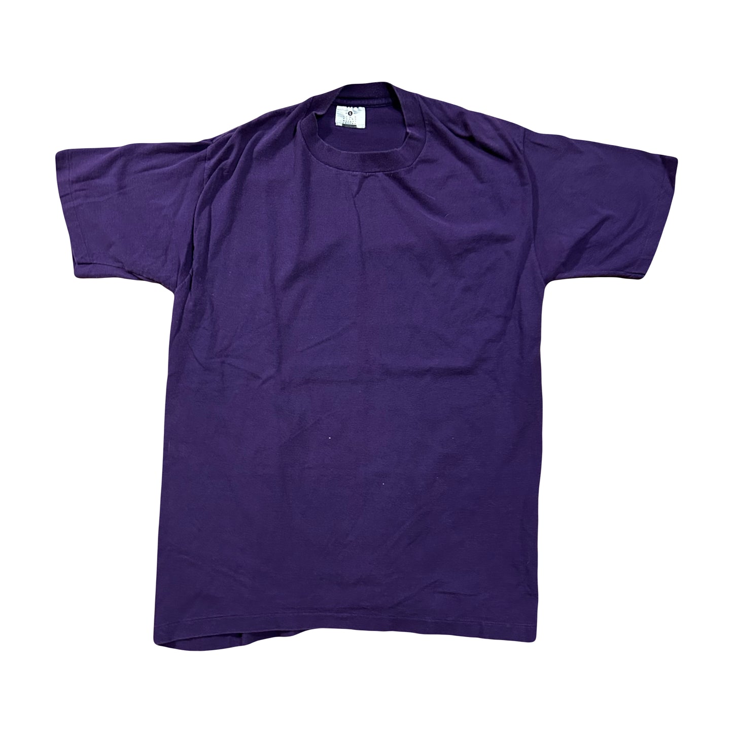 90’s Lee Heavy Cotton Purple Blank Tshirt - Medium - 20” x 28”