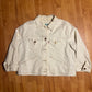 Levi's White Denim Button Up Jean Jacket - Large - 22” x 21.5”