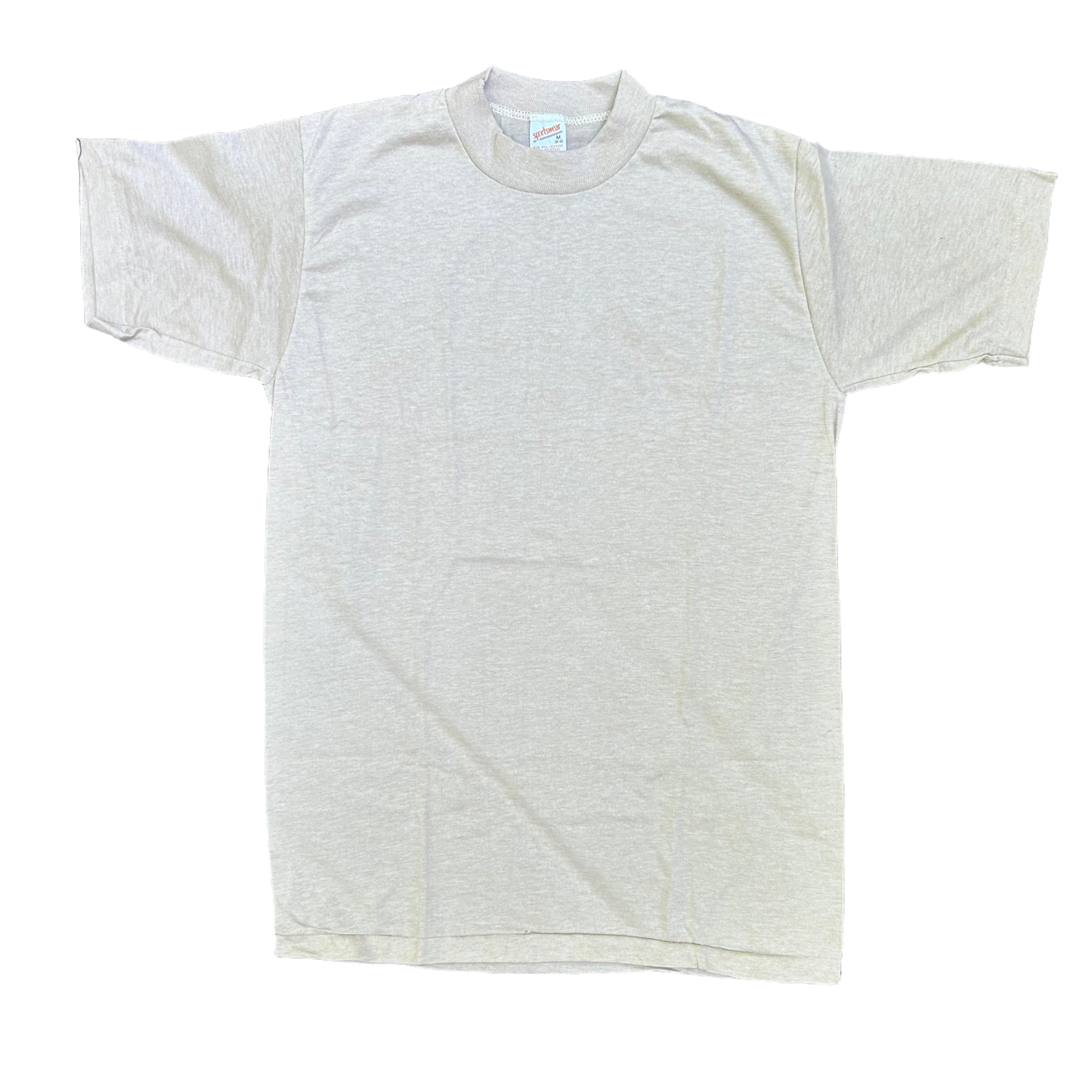 80’s Sportswear Tan Blank Tshirt - XSmall - 17” x 27”