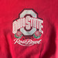 90's Champion Ohio State 1997 Rose Bowl Red Crewneck Sweatshirt - XSmall - 16.5" x 21"