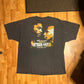 Budweiser Mike Tyson Lennox Lewis 2002 Boxing Tshirt - XLarge - 24” x 31”