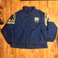 90's Logo Athletic Notre Dame Fighting Irish Puffer Jacket Winter Coat - XLarge - 27” x 29”