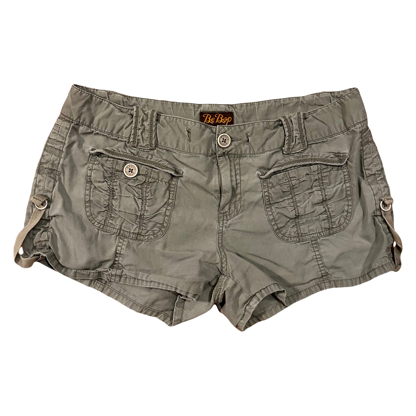 Bebop Cargo Cotton Shorts - Women’s 13 - 34” x 3”