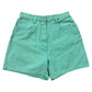 Marsh Landing Mint Green Denim Jean Shorts - Women’s 8 - 27” x 5”