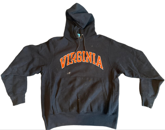 Champion Reverse Weave Virginia Hooded Sweatshirt - Large - 23" x 25"