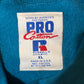 90’s NWT Russell Athletic Blank Pro Cotton Turquoise Crewneck Sweatshirt - XLarge - 23.5” x 31.5”