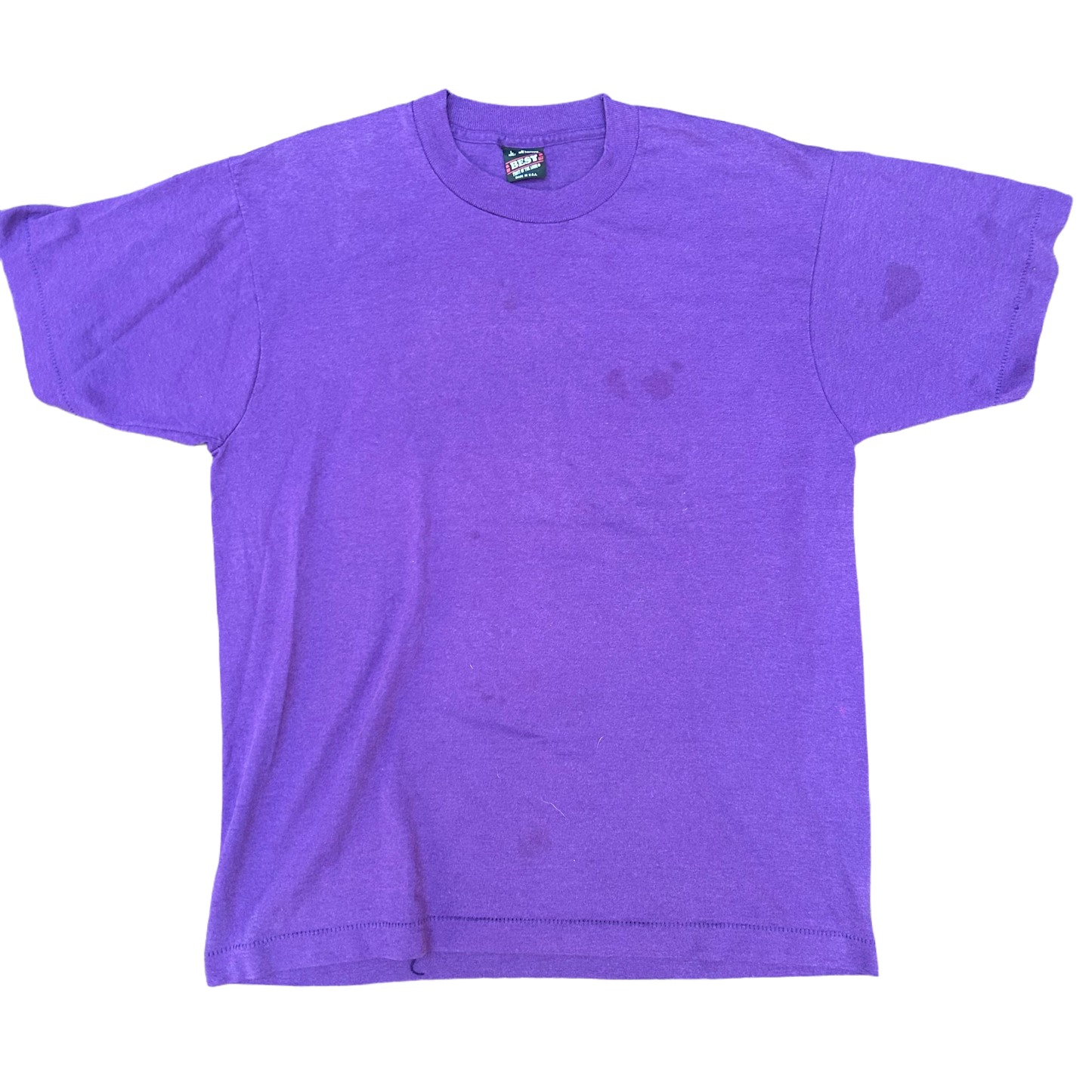 90’s FOTL Best Purple Blank Tshirt - Medium - 21” x 28”