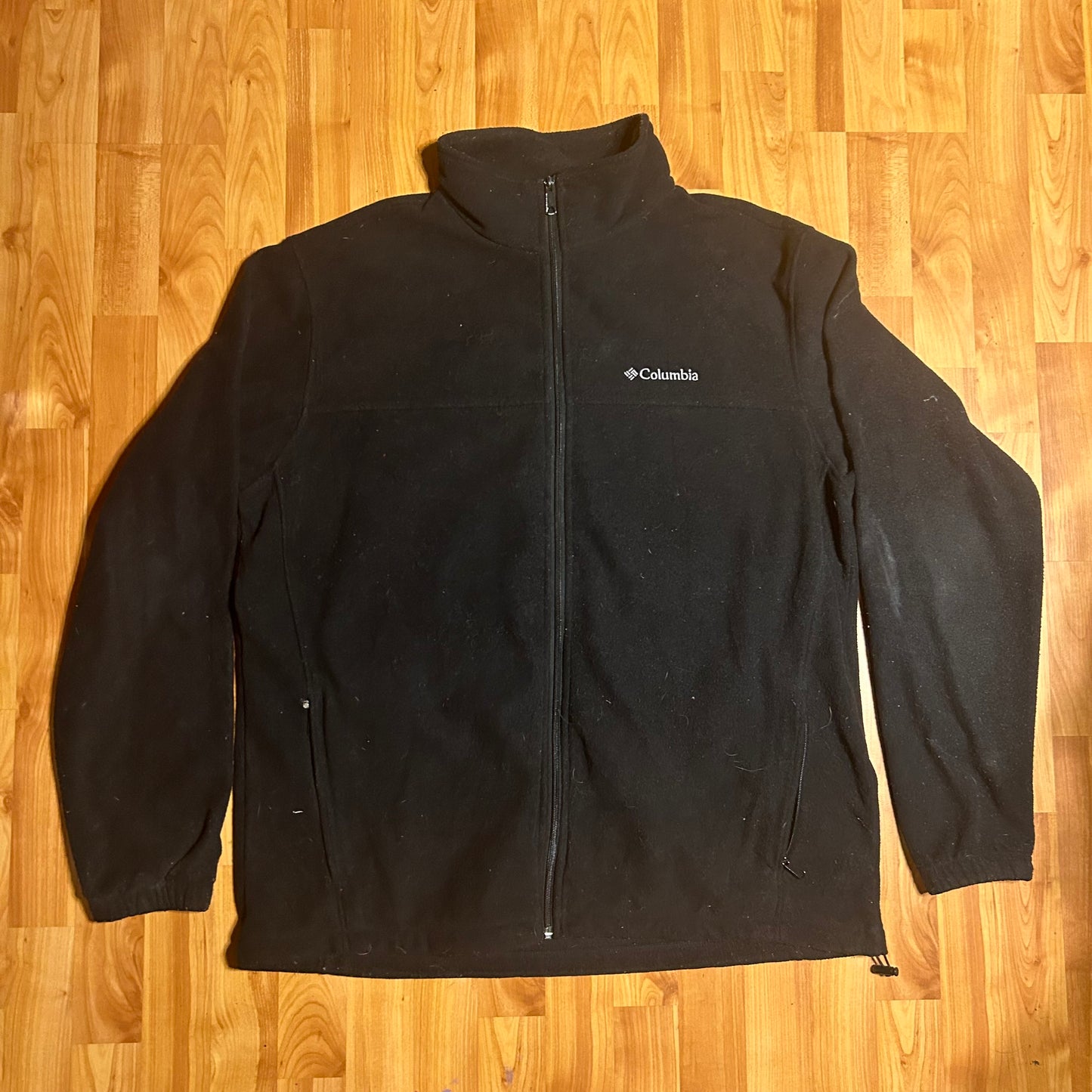 Columbia Fleece Zip Up Jacket - XLarge - 25” x 29.5”