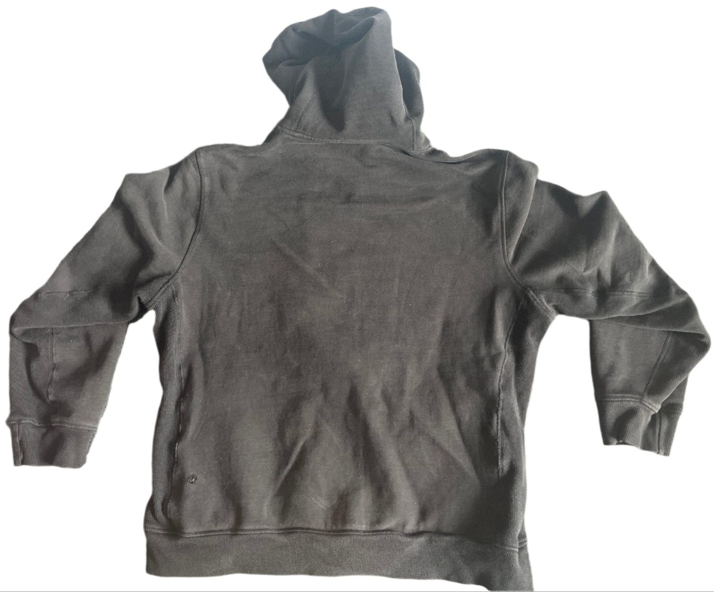 Blank Zip Up Thick Hooded Sweatshirt - XLarge - 25" x 27"