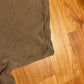 90’s Tan Brown Blank Thin Tshirt - Small - 18” x 27”
