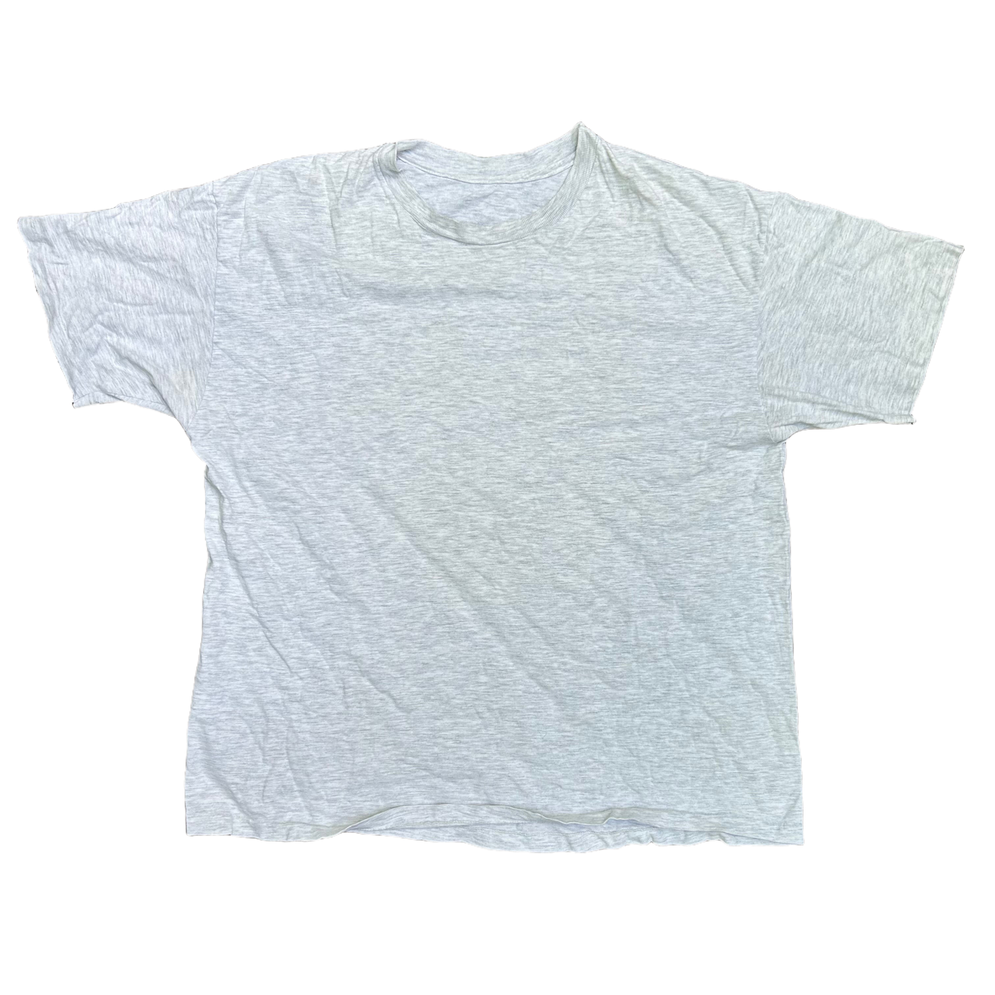 80/90’s Blank Grey Tshirt - Large - 23” x 28”