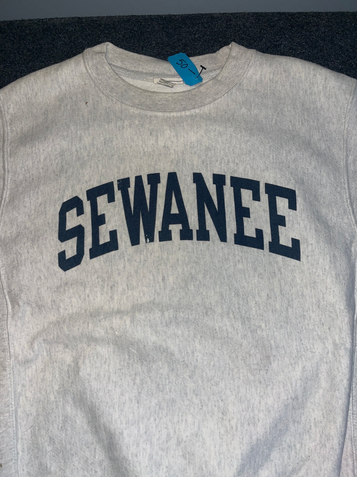 Champion Reverse Weave Sewanee Crewneck Sweatshirt - Medium - 20" x 25.5"