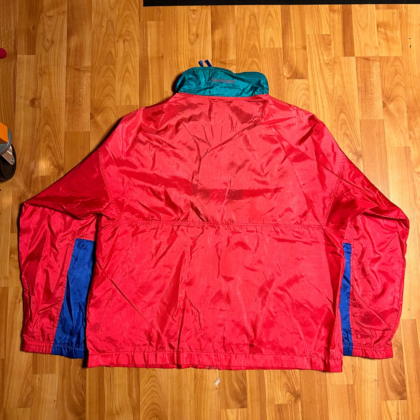 80/90’s Columbia Windbreaker Coat Zip Up Jacket - XLarge - 24” x 27.5”