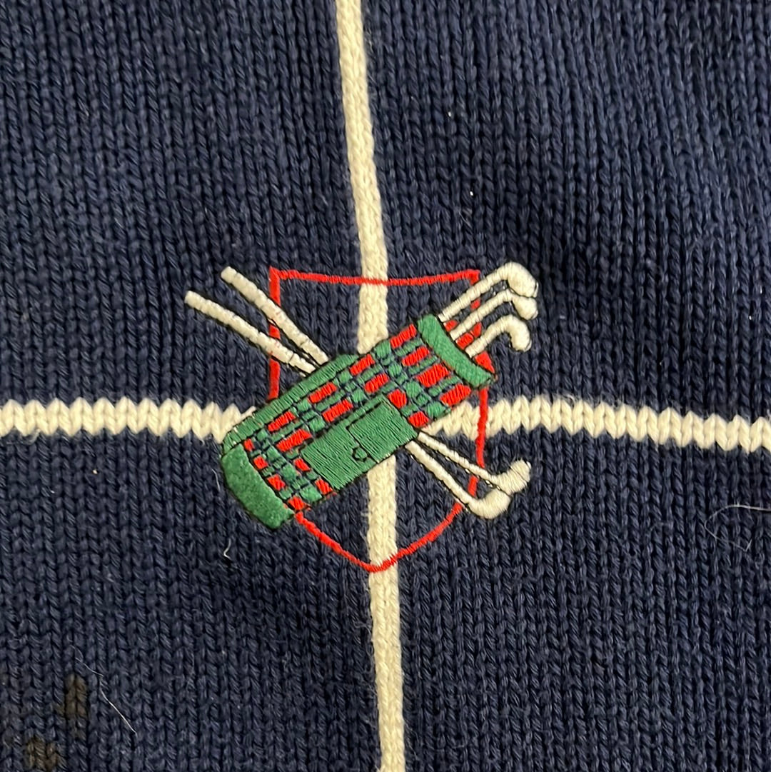 90's Golf Sweater - XLarge - 26” x 28.5”