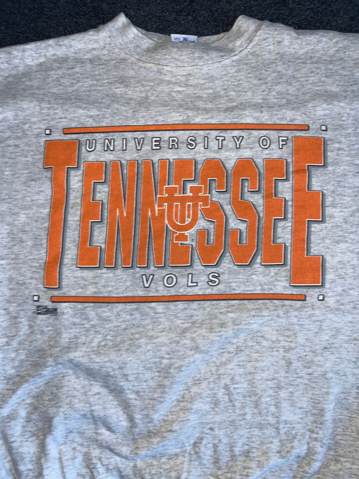 90's Salem Sportswear Tennessee Volunteers University College Crewneck Sweatshirt - Large - 22" x 25.5"