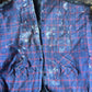 90/00’s David Taylor Distressed Painter Lined Flannel Overshirt - XLarge - 26” x 30”