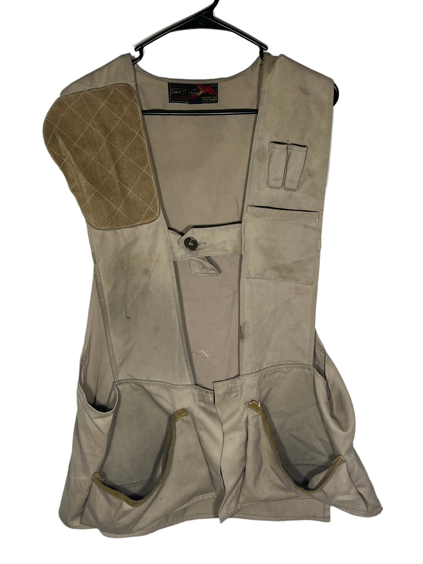 60's Hunting Vest - Large - 22” x 27”