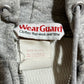 90’s Wear Guard Blank Thermal Zip Up Hoodie Sweatshirt - Medium - 21” x 27”