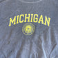 Champion Weathered Classics Michigan Wolverines University College Crewneck Sweatshirt - XLarge - 26" x 27"