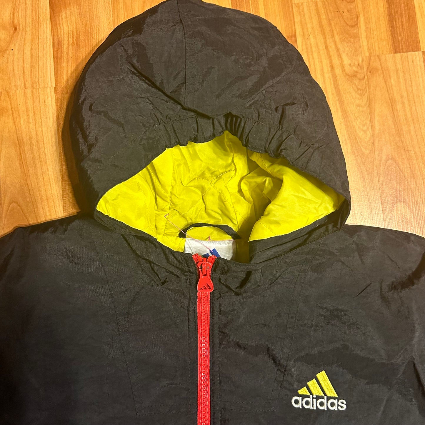 90's Adidas Puffer Jacket Winter Coat - XLarge - 24” x 29”