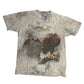 The Mountain Eagle Grey White Tie Dye Tshirt - Large - 22” x 29”
