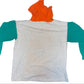 80/90's The Game Miami Dolphins Hooded Sweatshirt - XLarge - 24" x 26"