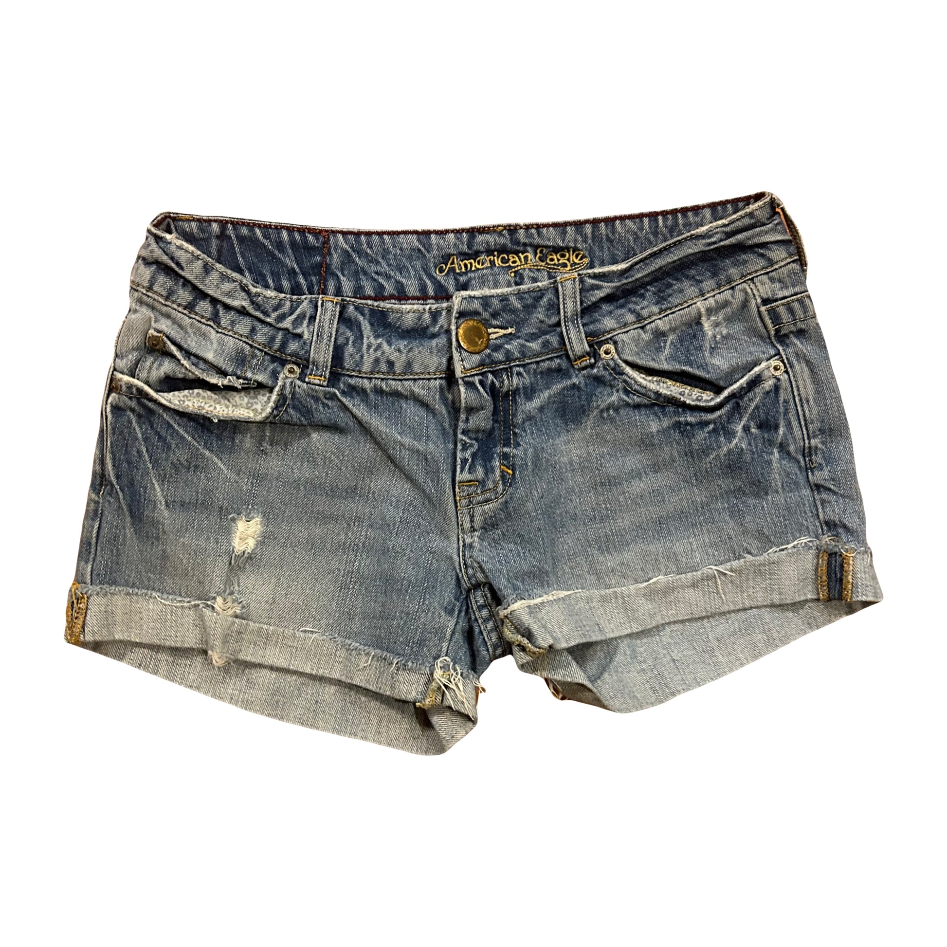American Eagle Denim Jean Shorts Jorts Women's 31” x