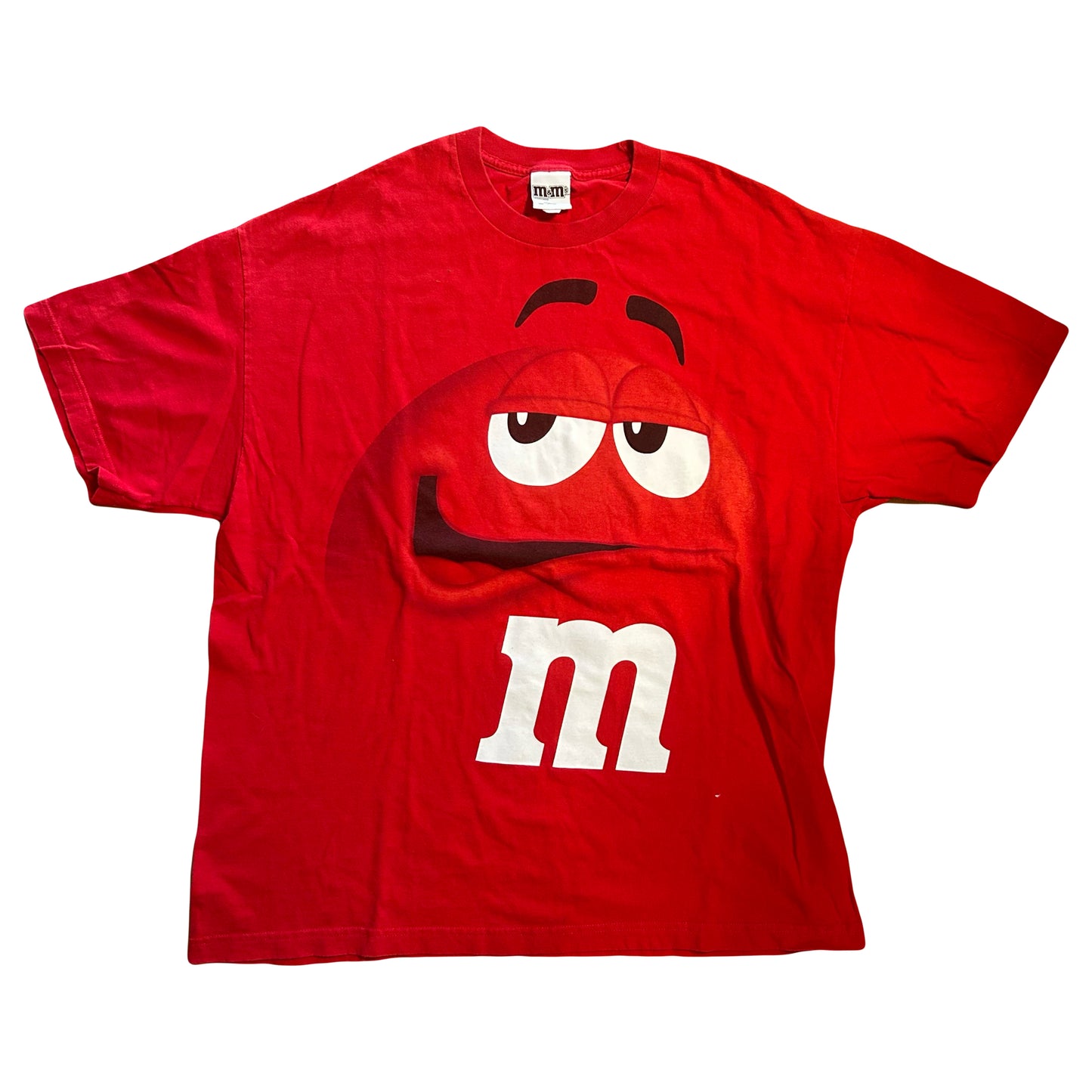 M&M Red Candy Tshirt - XLarge - 25.5” x 30.5”