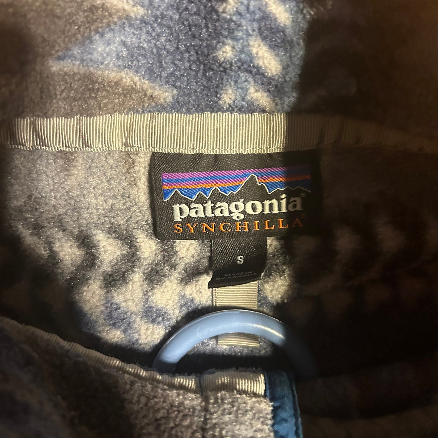 Patagonia Phartagonia Synchilla Quarter Button Up Fleece - Large - 22” x 24.5”