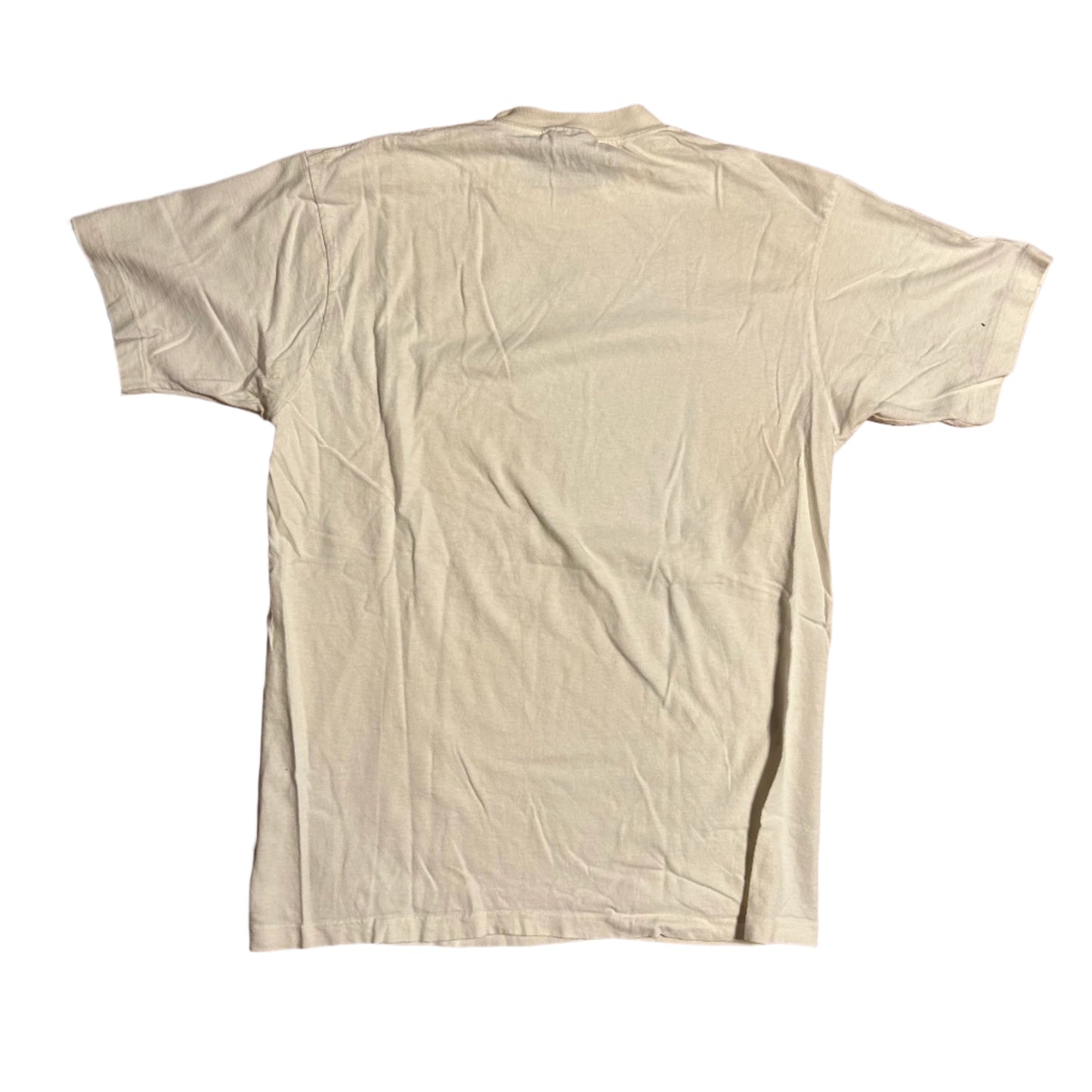 80/90’s Sears White Blank Cotton Tshirt - Small - 19” x 26”