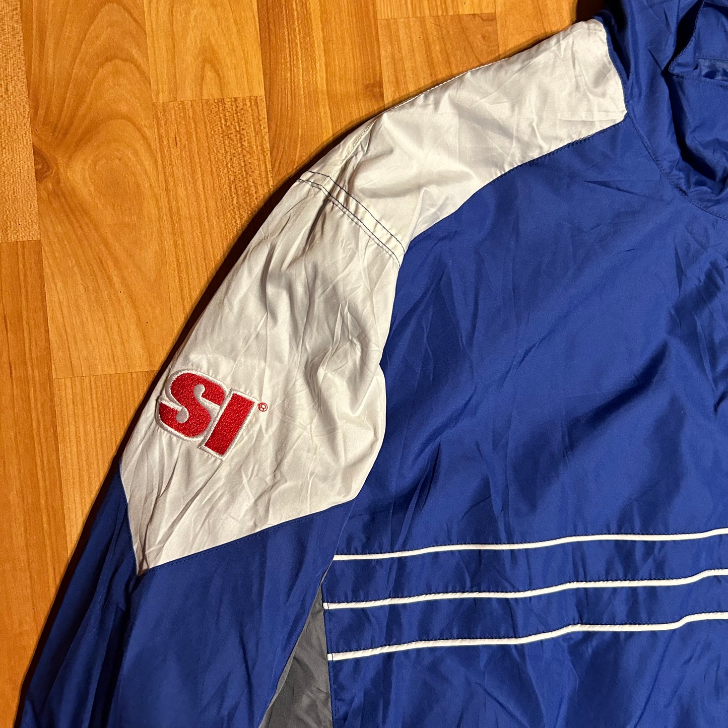 Sports Illustrated New York Giants Windbreaker Jacket Coat - XLarge - 25.5” x 30”