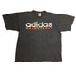 90’s Adidas Basketball Logo Navy Distressed Tshirt - XLarge - 26” x 28”