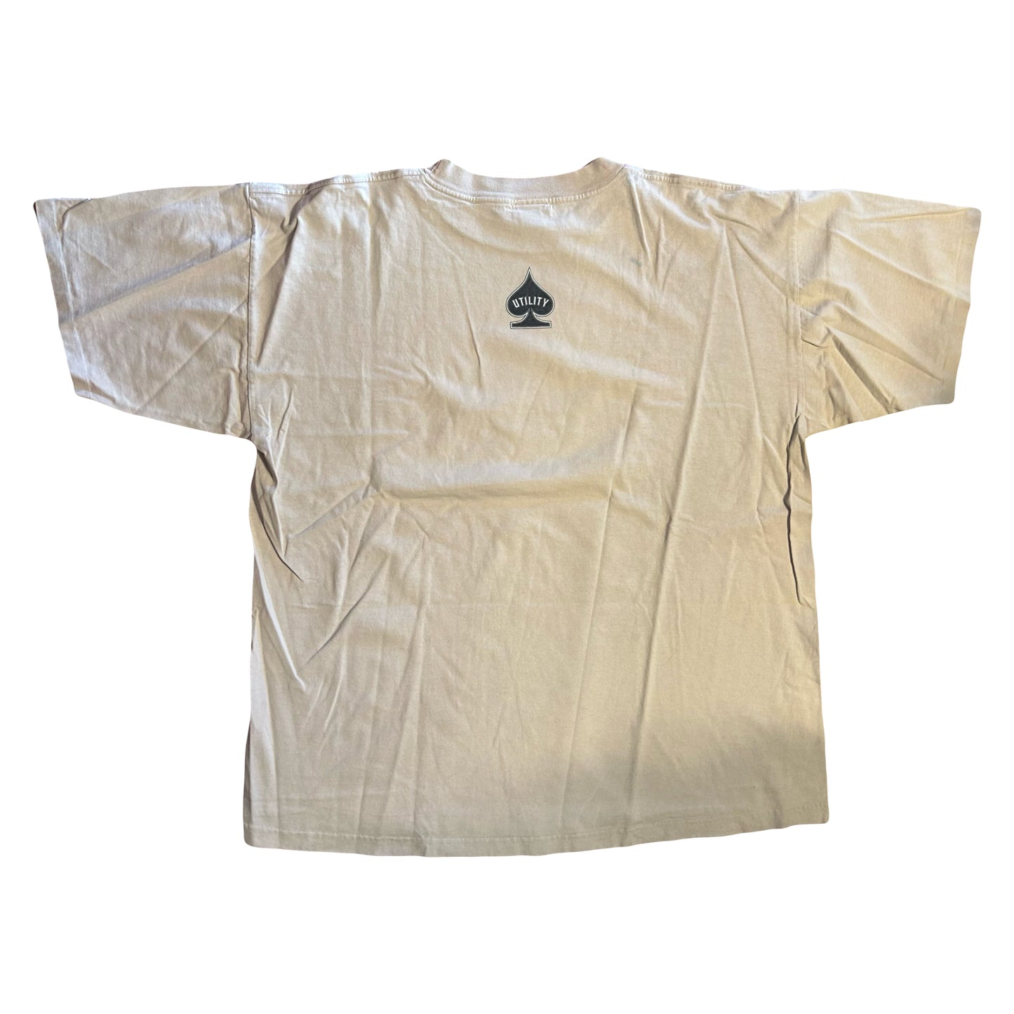 90’s Utility Tan Tshirt - XLarge - 24” x 28.5”