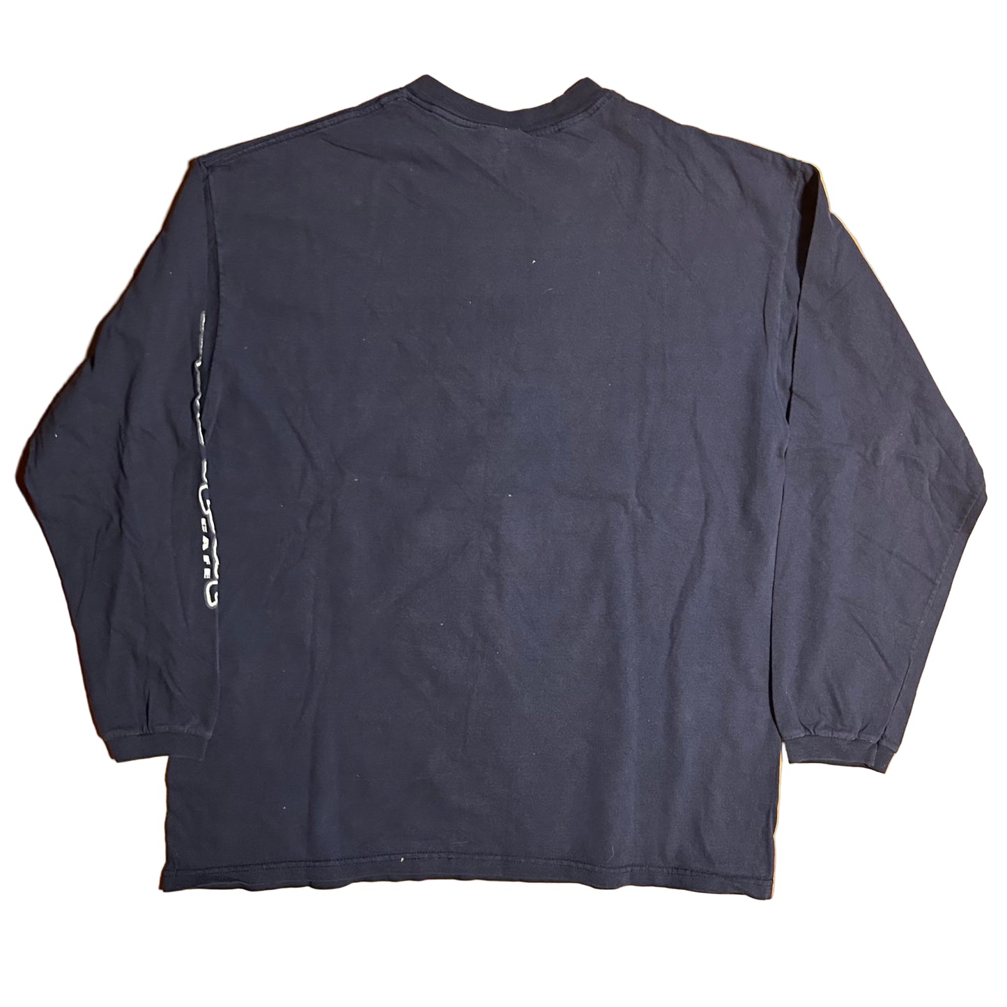 90’s Hard Rock Cafe New York Navy Blue Longsleeve Shirt - Large - 23” x 28”