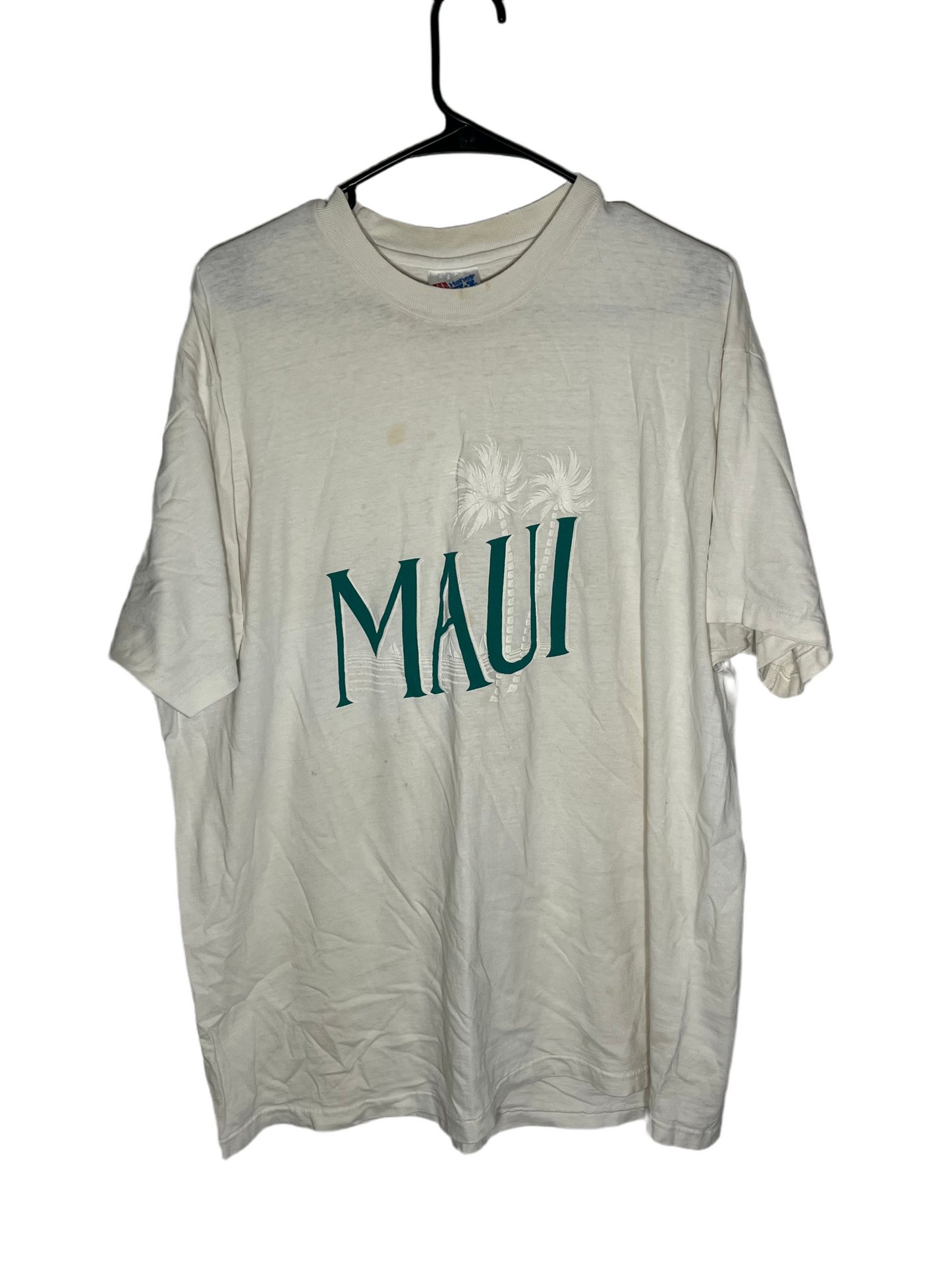 90's Maui Tshirt - Large - 23.5” x 30”