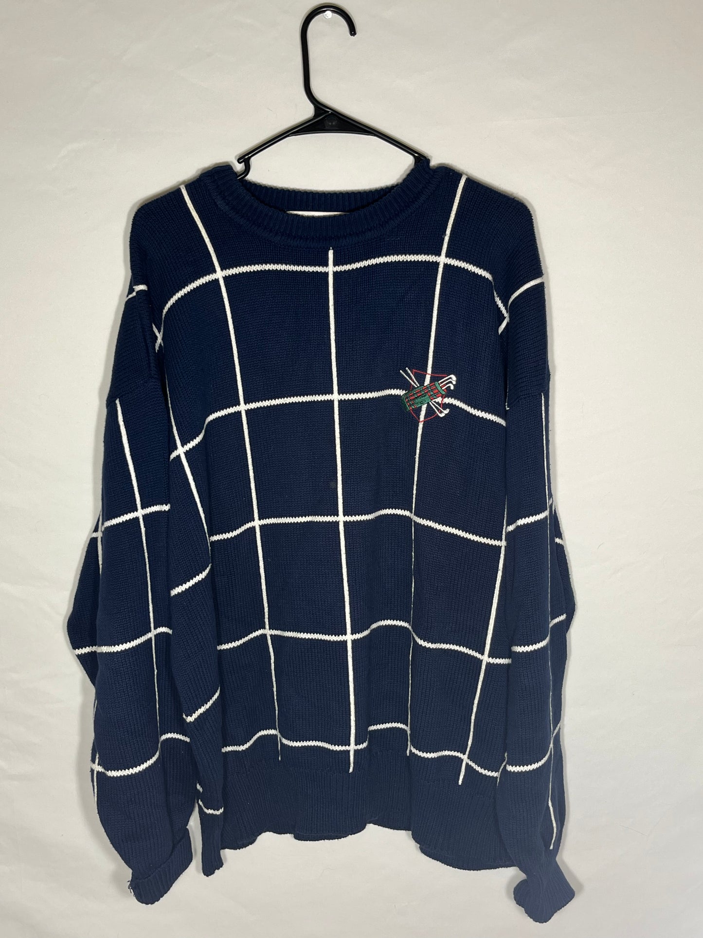 90's Golf Sweater - XLarge - 26” x 28.5”