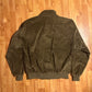 80/90's Ashworth Brown Corduroy Bomber Jacket - XLarge - 24” x 26”