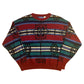 80/90’s Pendleton Patterned Cotton Sweater - Large - 23.5” x 25”