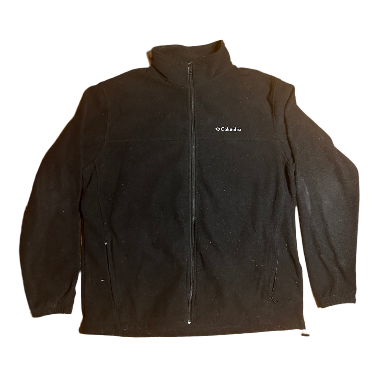 Columbia Fleece Zip Up Jacket - XLarge - 25” x 29.5”