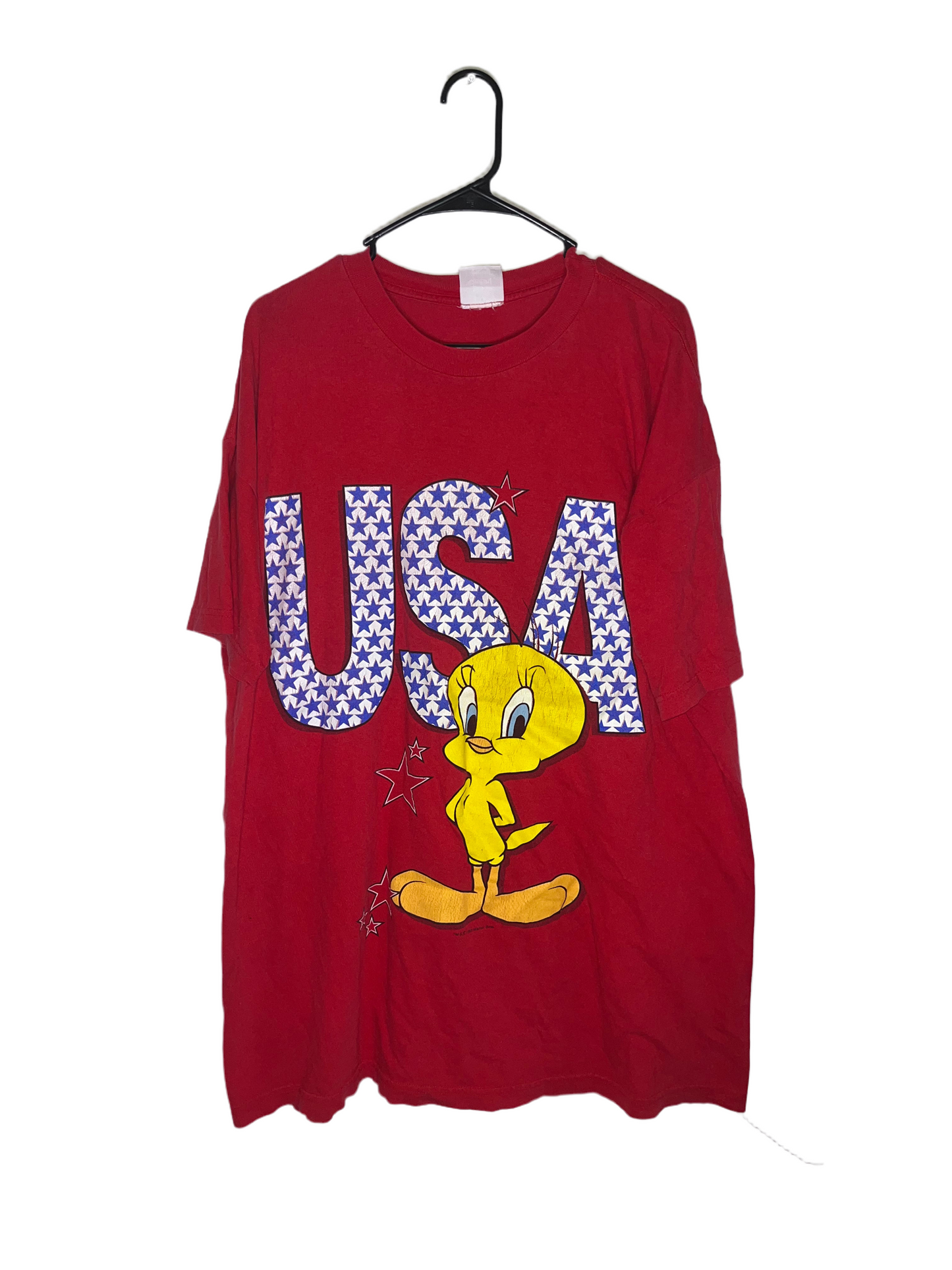 Tweety Bird USA Tshirt - XLarge - 27” x 31.5”