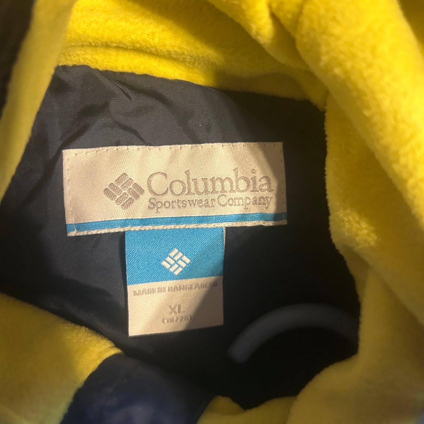 Columbia Windbreaker Fleece Jacket Coat - Small - 19” x 28”