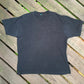 90’s Black Blank Pocket Tshirt - Large - 23” x 28”