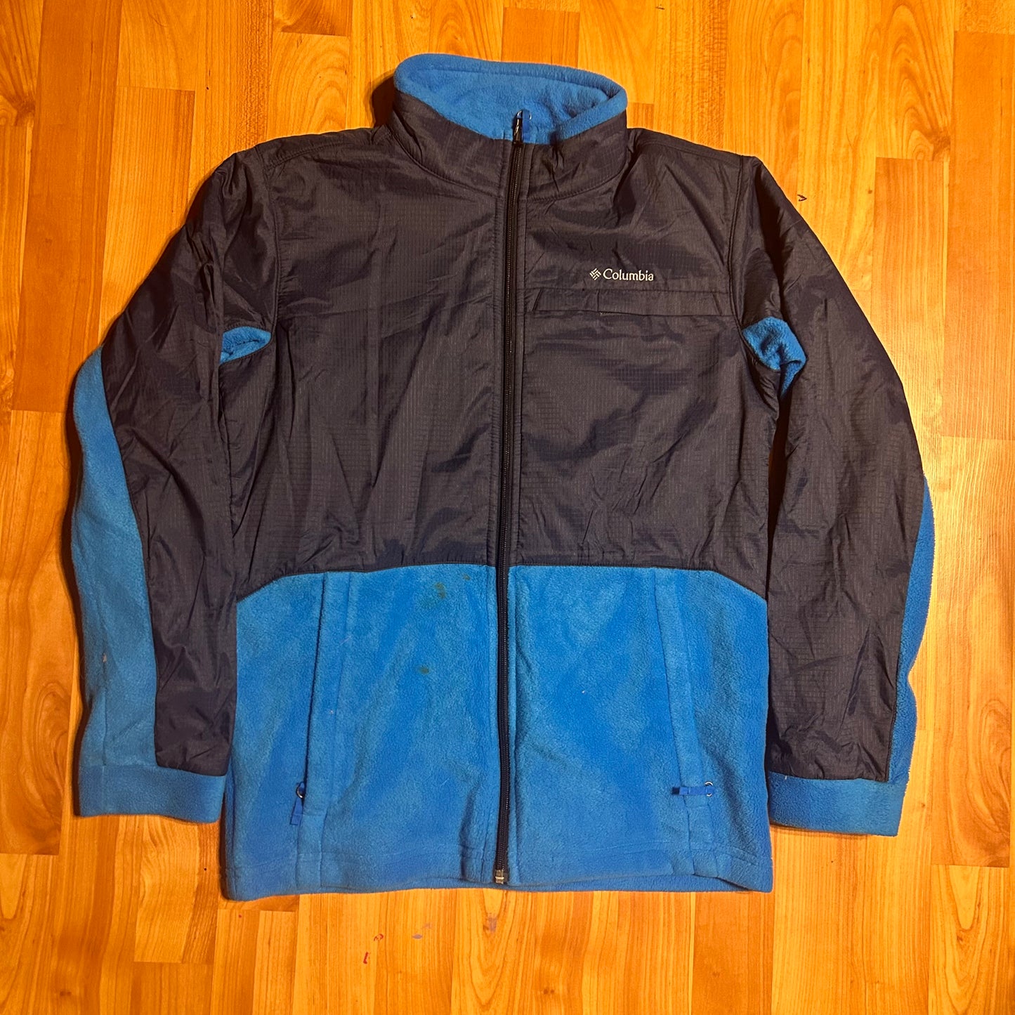 Columbia Windbreaker Fleece Zip Up - Small - 19” x 24.5”