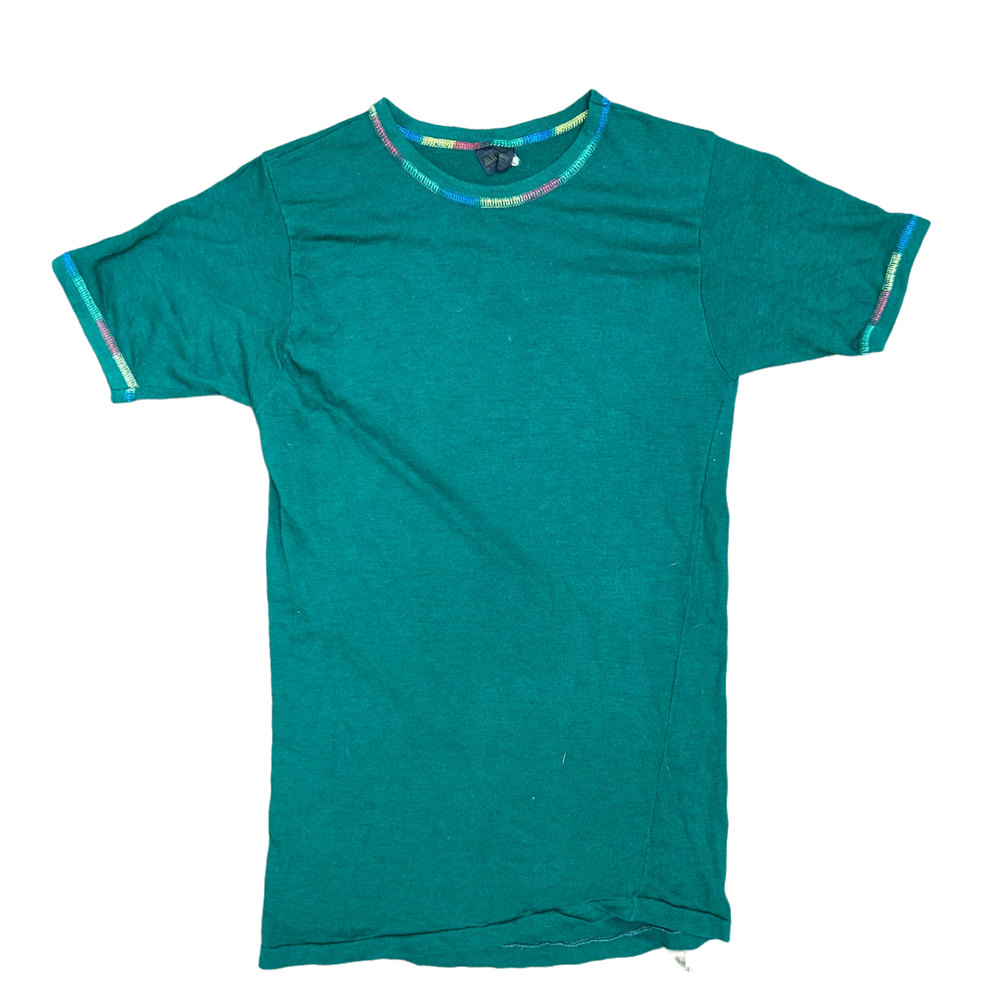 80’s Blank Green Tshirt - XSmall - 15” x 27”