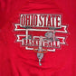 80/90's Ohio State Buckeyes Basketball College University Crewneck Sweatshirt - Large - 22" x 22"