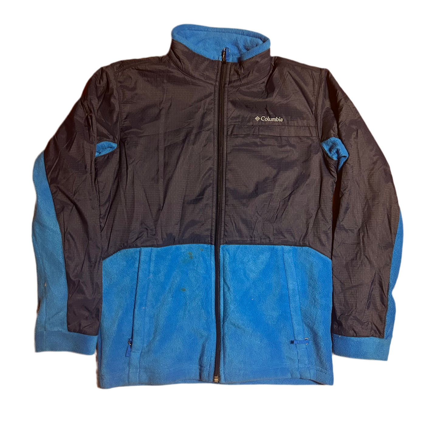 Columbia Windbreaker Fleece Zip Up - Small - 19” x 24.5”